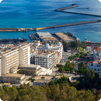 Algerian coastal city